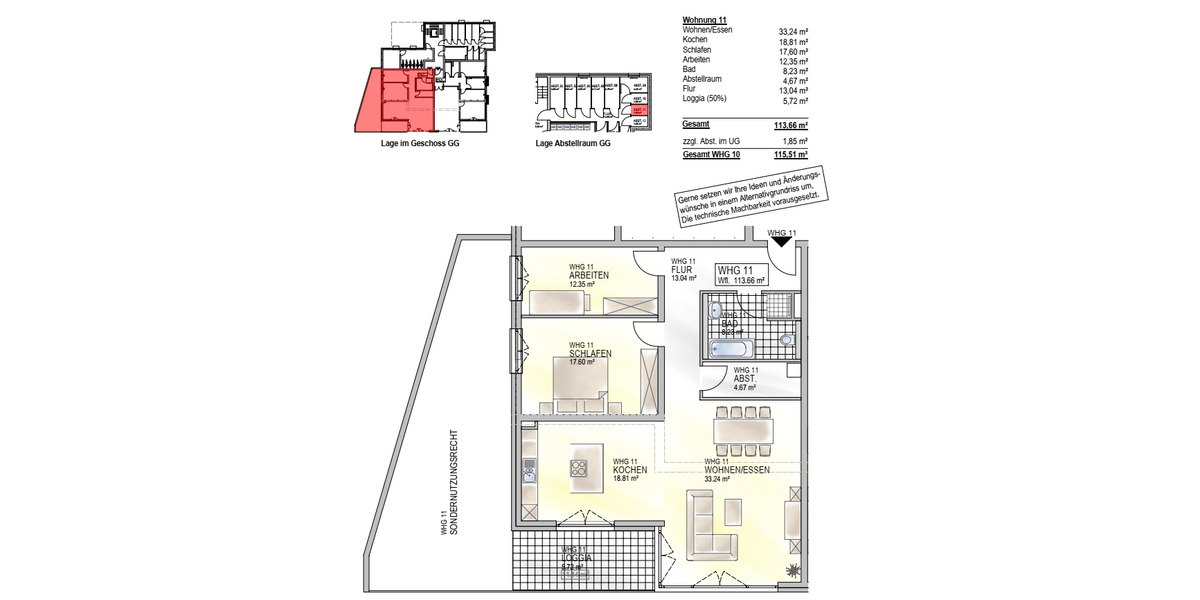 Moderne altengerechte Wohnung mit großer Terrasse im Energiesparhaus in ruhiger Lage - Erdgeschoßwohnung Koblenz Horchheim | Angebot:26067437