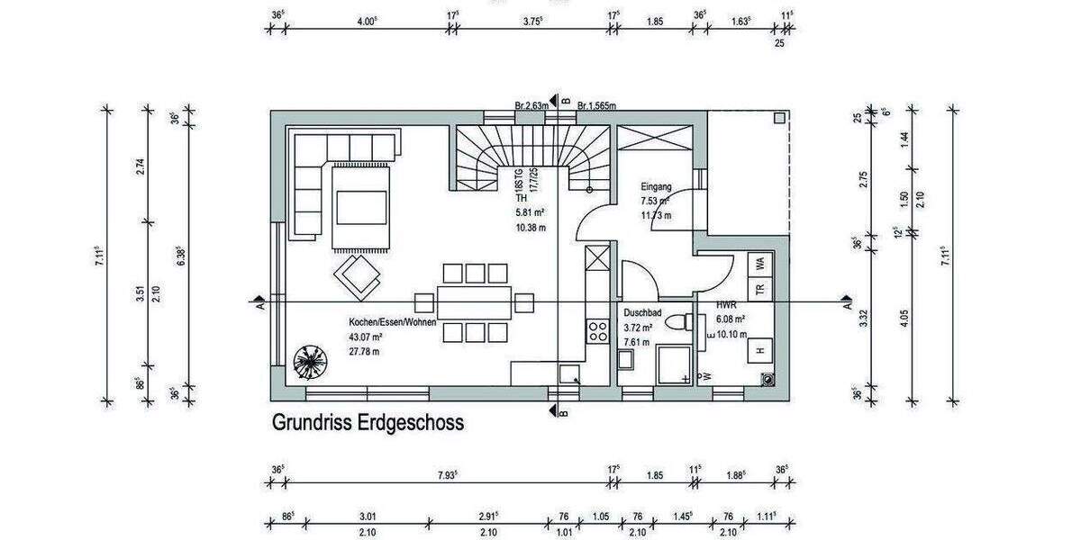 Einfamilienhaus Flammersfeld - 6 Zimmer, 158 m&sup2;, 360.000&euro; | Angebot:25711004