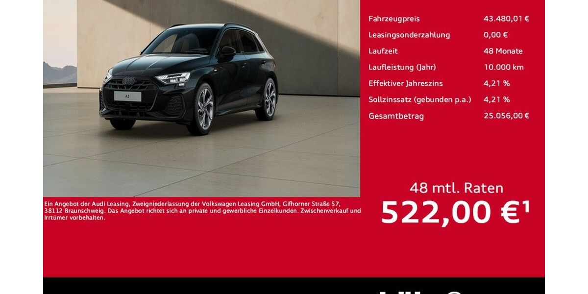 Audi A3 14.838 km 42.980 &euro; Koblenz 56070