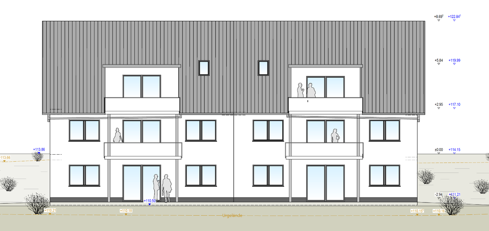 Erdgeschoßwohnung Breitscheid - 3 Zimmer, 92 m&sup2;, 1.100&euro; | Angebot:25404647