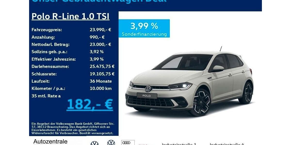 VW Polo 8.350 km 23.990 &euro; Heiligenroth 56412