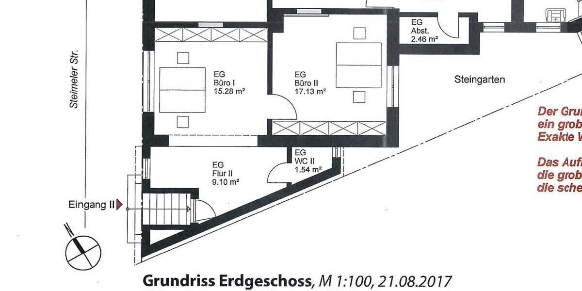Gewerbeobjekt Puderbach - 2 Zimmer, 32 m&sup2;, 350&euro; | Angebot:25665285