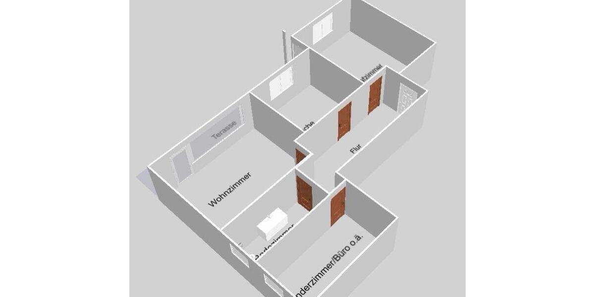 Etagenwohnung Nassau - 3 Zimmer, 94 m&sup2;, 890&euro; | Angebot:25982068
