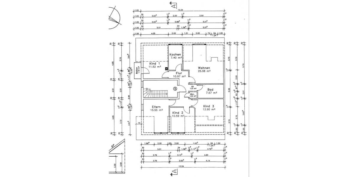 Etagenwohnung Mayen - 5 Zimmer, 105 m&sup2;, 680&euro; | Angebot:25865576