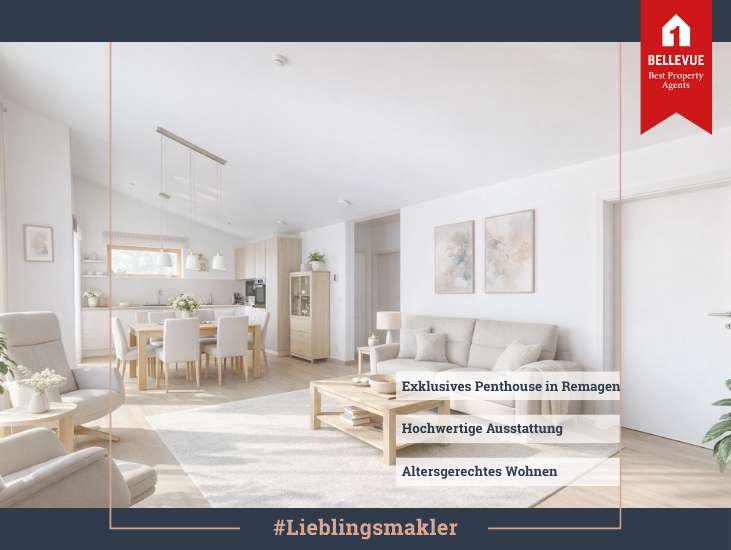 Etagenwohnung Remagen - 3 Zimmer, 143 m&sup2;, 595.000&euro; | Angebot:25509034