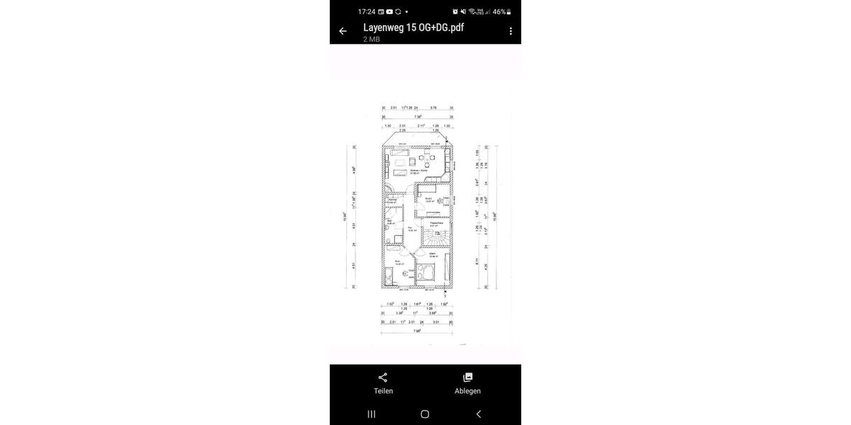 Etagenwohnung Mayen - 7 Zimmer, 150 m&sup2;, 320.000&euro; | Angebot:25973811