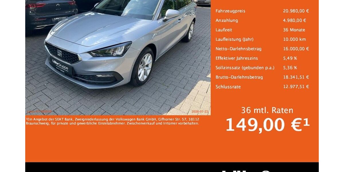 Seat Leon 83.360 km 20.980 &euro; Koblenz 56076