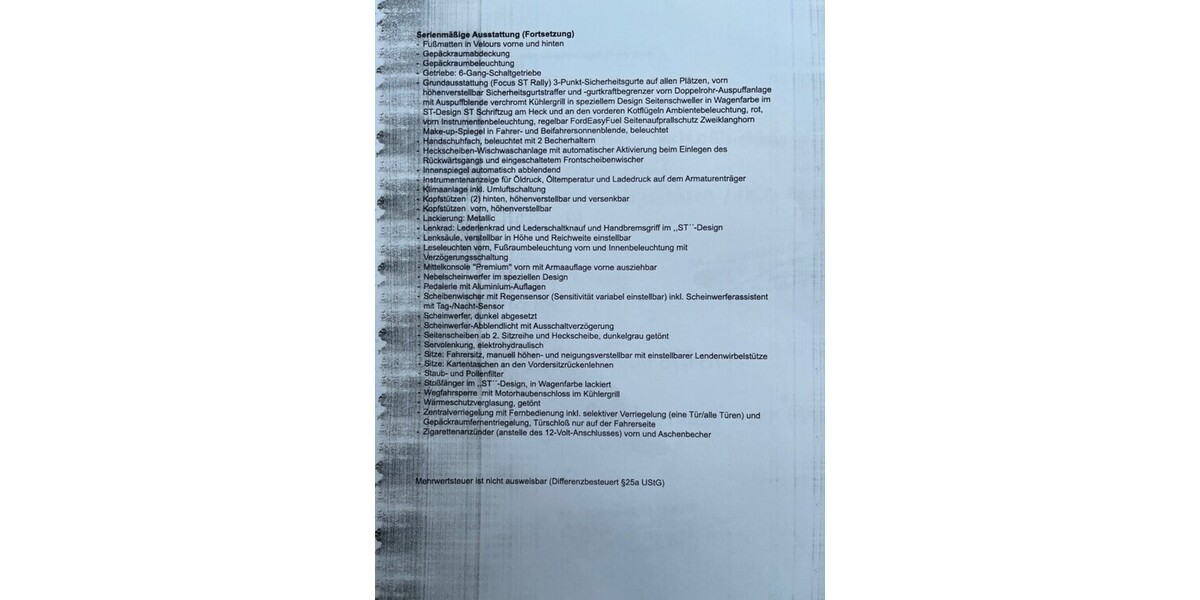 Ford Focus 147.800 km 11.500 &euro; Mayen 56727