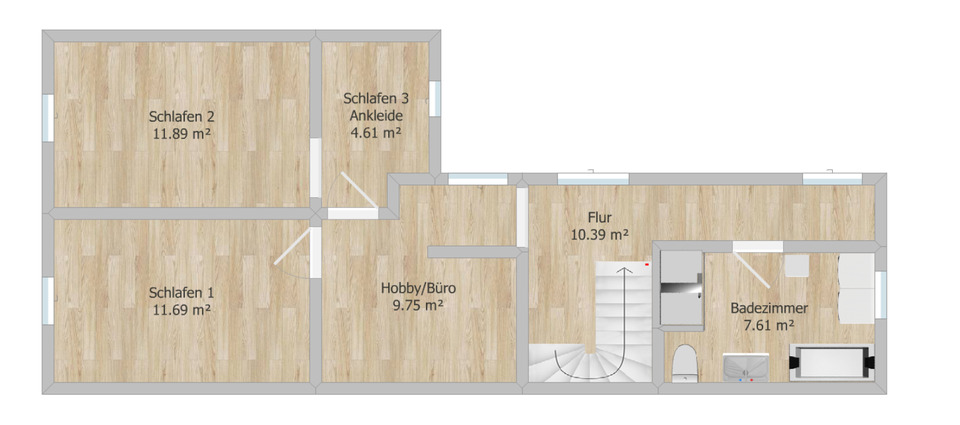 Etagenwohnung Bad Hönningen - 5.5 Zimmer, 150 m&sup2;, 1.300&euro; | Angebot:25844340