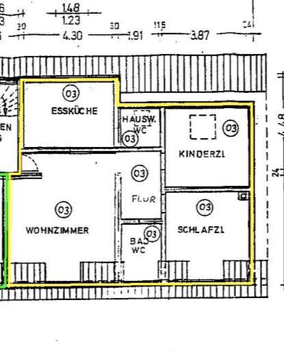 Dachgeschoßwohnung Dieblich - 3 Zimmer, 85 m&sup2;, 800&euro; | Angebot:25425751