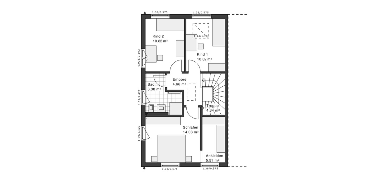 Doppelhaushälfte Sinzig Westum - 3 Zimmer, 115 m&sup2;, 524.600&euro; | Angebot:25669145