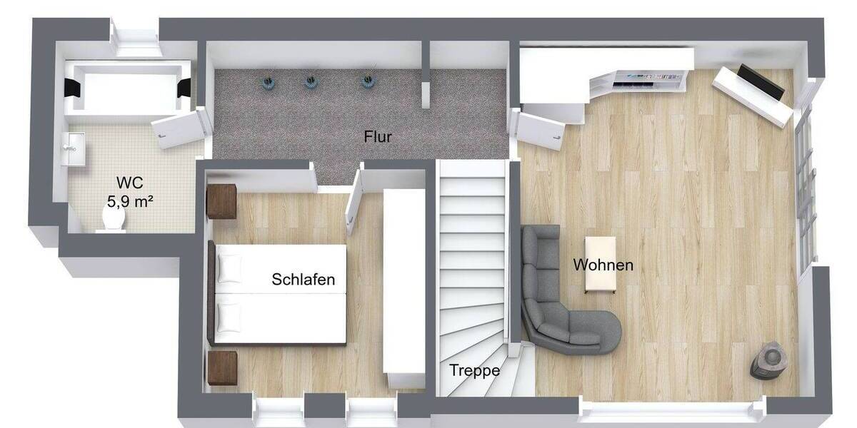 Doppelhaushälfte Rodenbach bei Puderbach Rodenbach - 4 Zimmer, 106 m&sup2;, 750&euro; | Angebot:26672225
