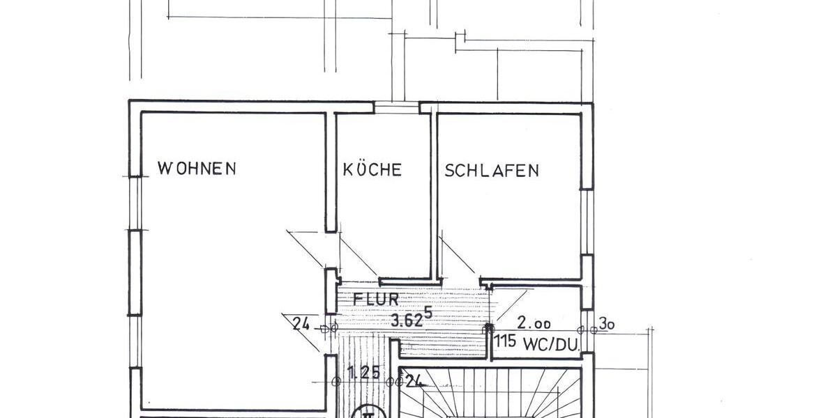 Etagenwohnung Herschbach - 2 Zimmer, 63 m&sup2;, 550&euro; | Angebot:25657641