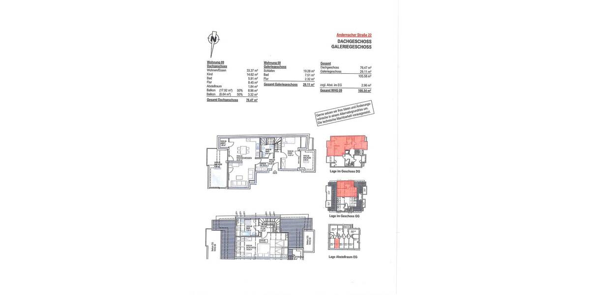 Etagenwohnung Koblenz Lützel - 3 Zimmer, 521.000&euro; | Angebot:25700889