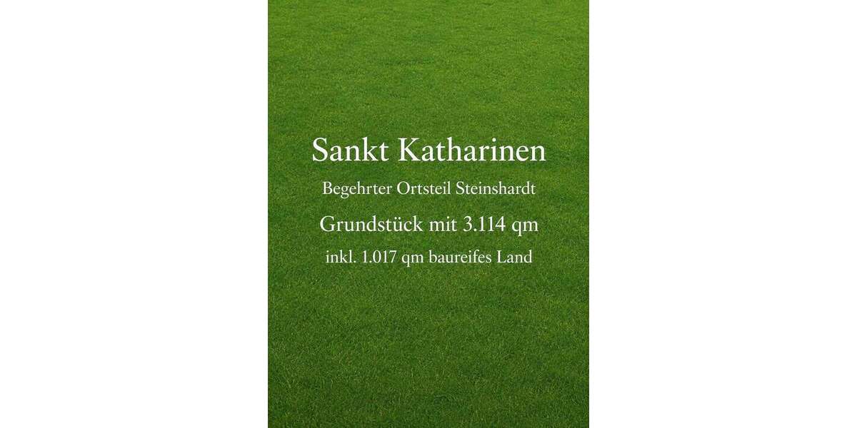 Grundstück St. Katharinen Als-Au - 179.000&euro; | Angebot:27042613