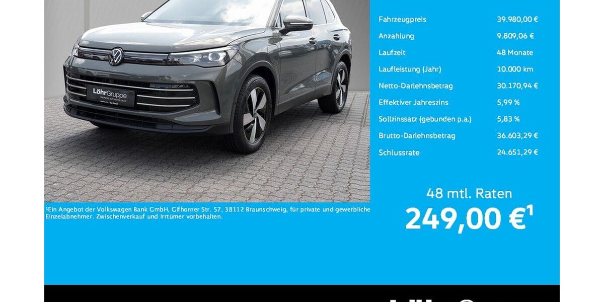 VW Tiguan 27.537 km 39.980 &euro; Neuwied 56564