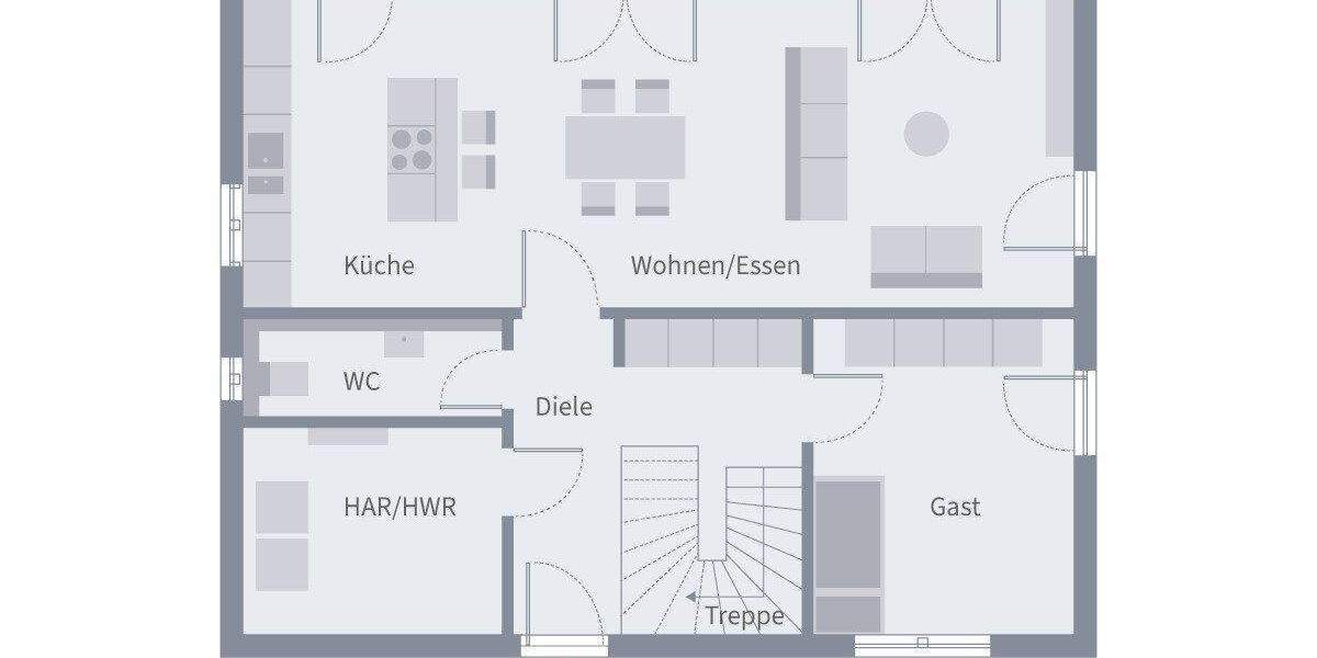 Einfamilienhaus Oberbachheim - 5 Zimmer, 164 m&sup2;, 441.187&euro; | Angebot:25706243