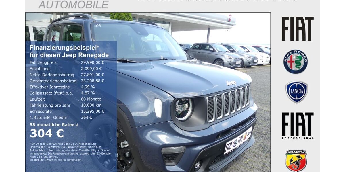 Jeep Renegade 2.500 km 28.990 &euro; Koblenz 56072