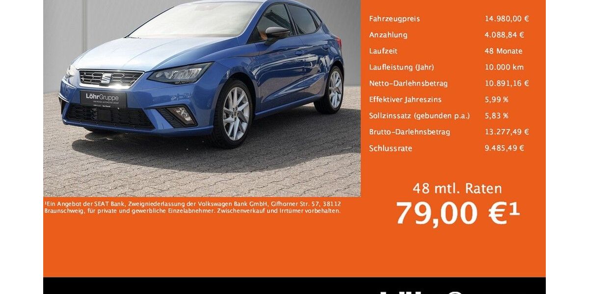 Seat Ibiza 17.100 km 14.980 &euro; Neuwied 56564