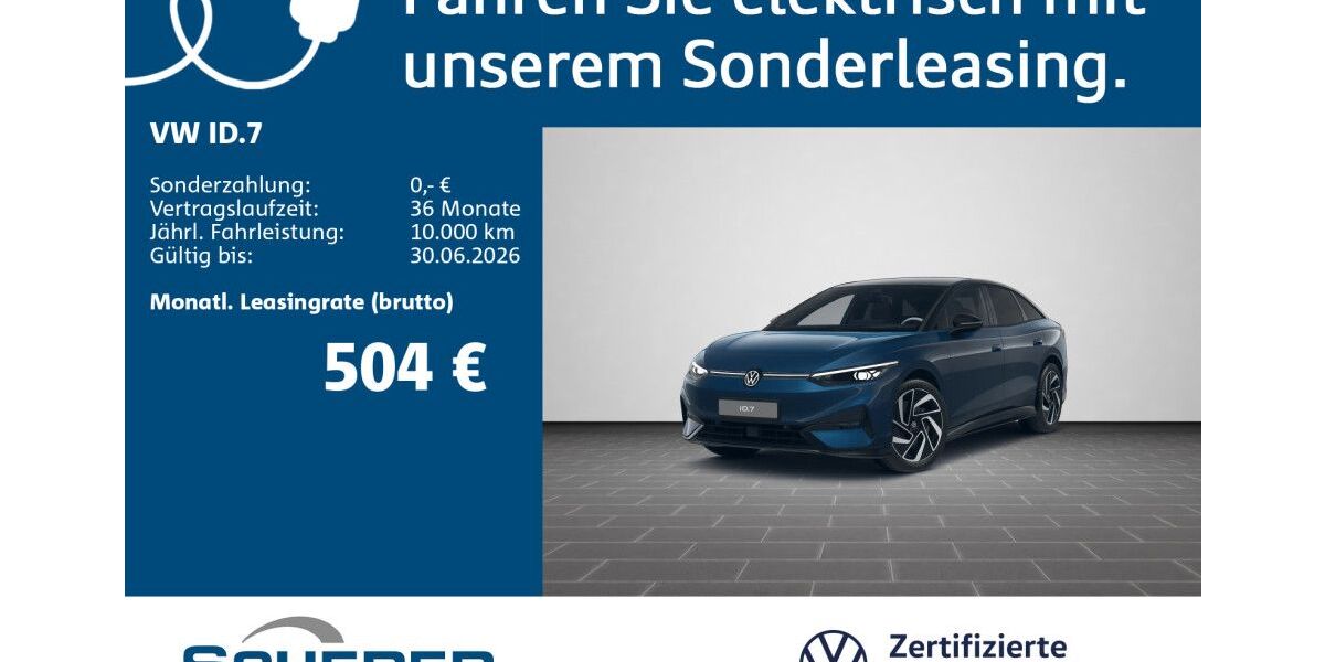 VW ID.7 16.106 km 49.880 &euro; Mayen 56727