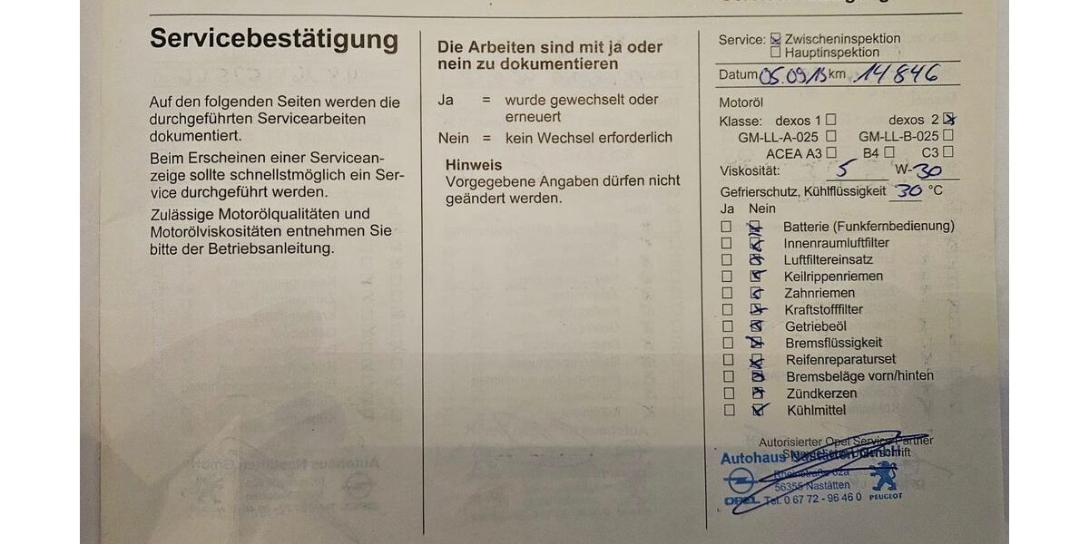 Opel Insignia 107.822 km 7.750 &euro; Kobern-Gondorf 56330