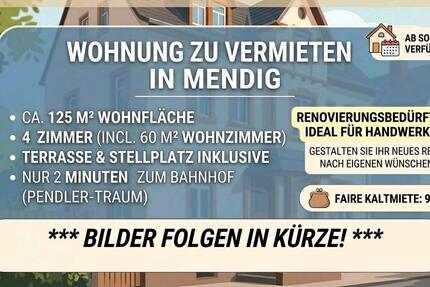 Wohnung Mendig - 4 Zimmer, 125 m&sup2;, 920&euro; | Angebot:26006241