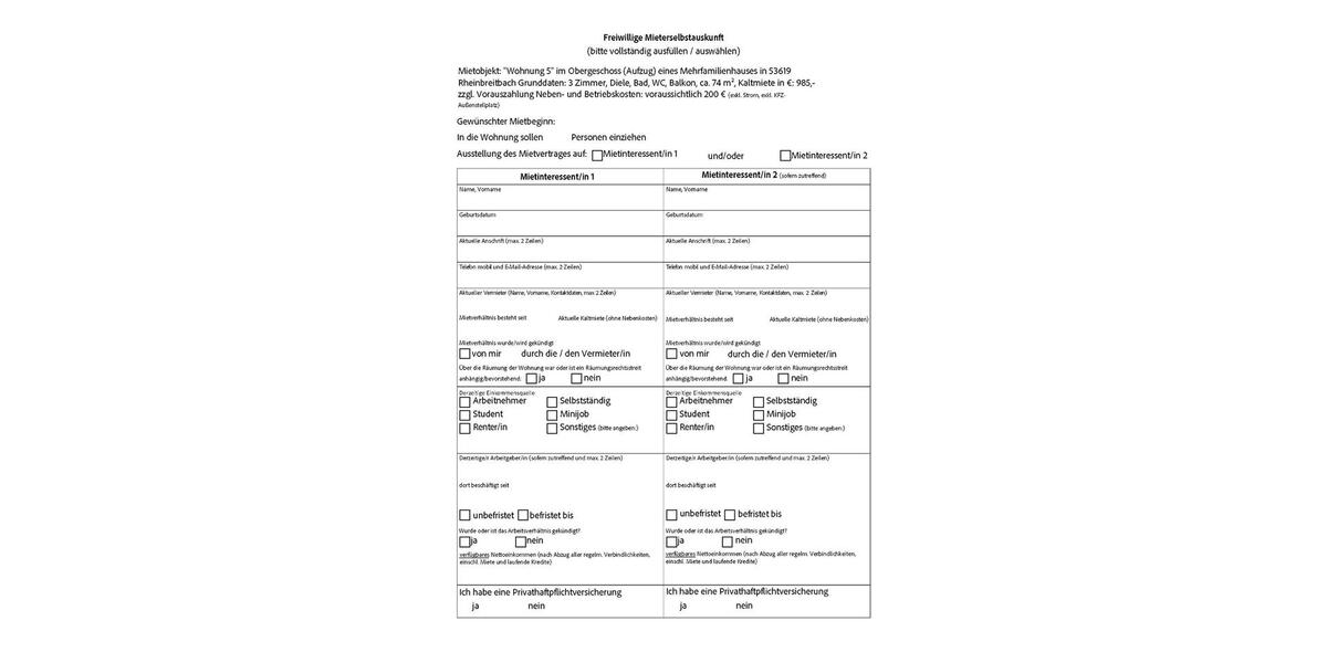 Etagenwohnung Rheinbreitbach - 3 Zimmer, 74 m&sup2;, 985&euro; | Angebot:25868768