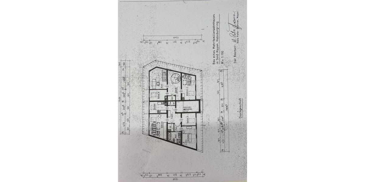 Dachgeschoßwohnung Mayen - 3 Zimmer, 64 m&sup2;, 700&euro; | Angebot:25783263
