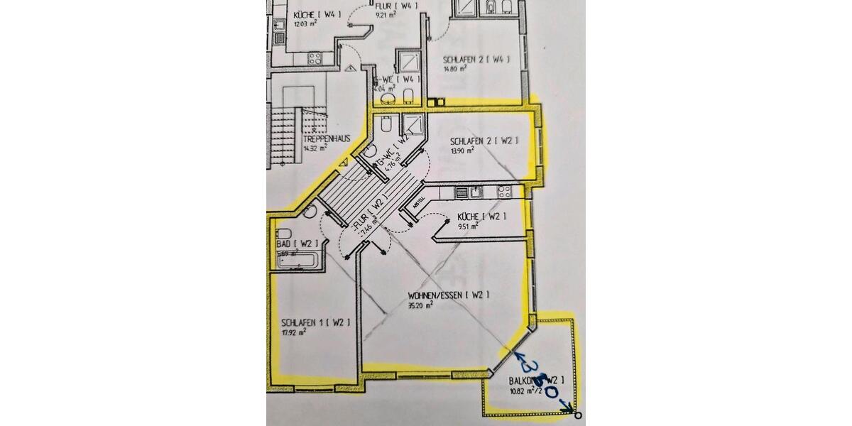 Etagenwohnung Bad Neuenahr-Ahrweiler Ahrweiler - 3 Zimmer, 105 m&sup2;, 460.000&euro; | Angebot:27029137