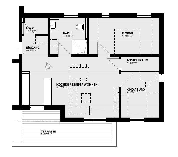 Einfamilienhaus Bad Ems - 3 Zimmer, 81 m&sup2;, 1.050&euro; | Angebot:26561629