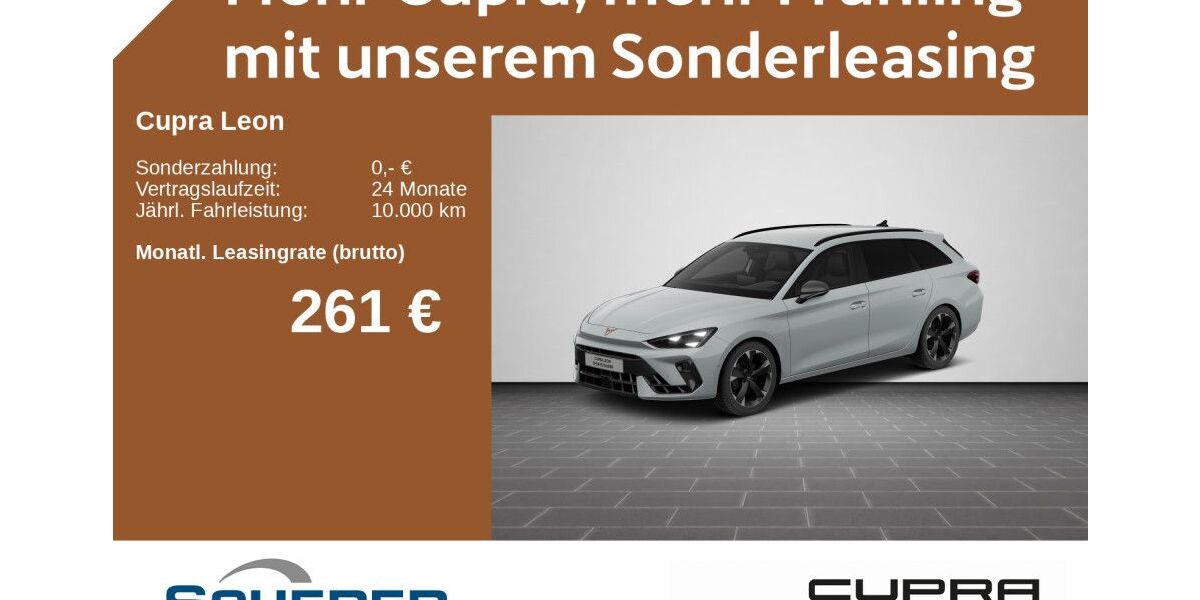 Cupra Leon 17.310 km 31.990 &euro; Mayen 56727