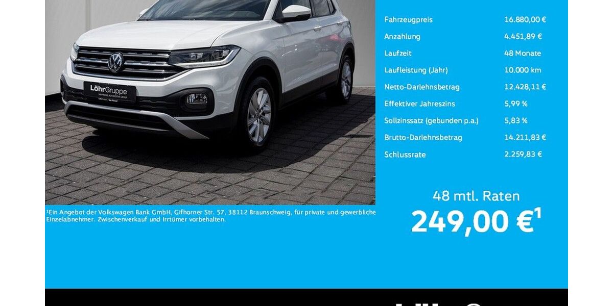 VW T-Cross 29.997 km 16.880 &euro; Neuwied 56564