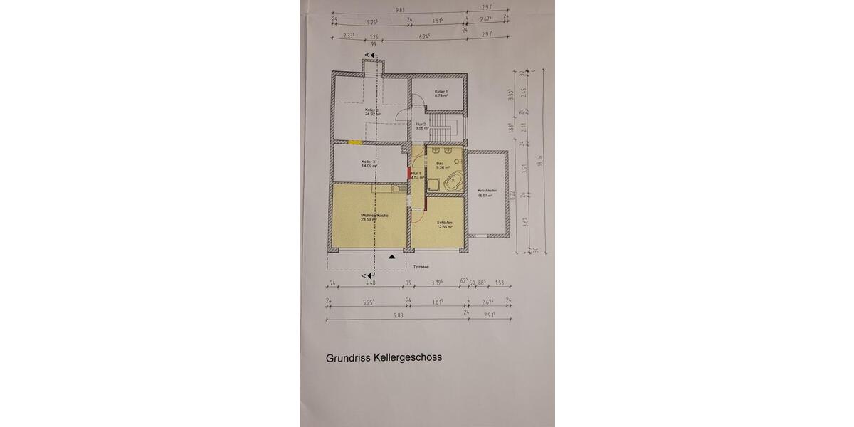 Erdgeschoßwohnung Neuwied Feldkirchen - 2 Zimmer, 58 m&sup2;, 495&euro; | Angebot:26621564