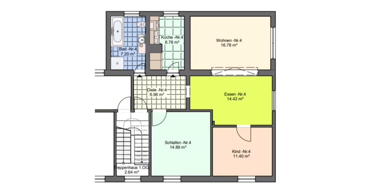 Etagenwohnung Urmitz - 7 Zimmer, 160 m&sup2;, 260.000&euro; | Angebot:26993204