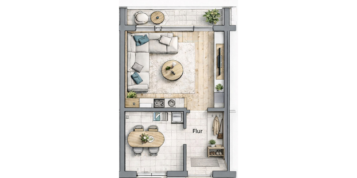 Reihenmittelhaus Koblenz Asterstein - 4 Zimmer, 80 m&sup2;, 165.000&euro; | Angebot:25997659