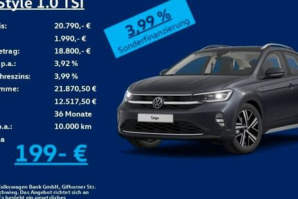 VW Taigo 25.850 km 20.790 &euro; Heiligenroth 56412