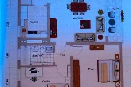 Wohnung Bad Ems - 2 Zimmer, 69 m&sup2;, 865&euro; | Angebot:25809713