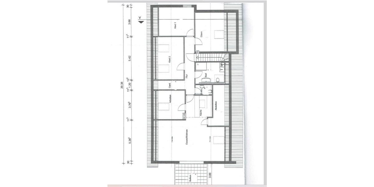 Dachgeschoßwohnung Polch - 5 Zimmer, 122 m&sup2;, 1.100&euro; | Angebot:25941920