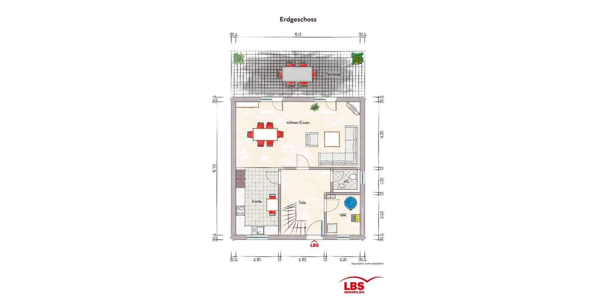 Einfamilienhaus Weißenthurm - 4 Zimmer, 124 m&sup2;, 499.000&euro; | Angebot:25664643