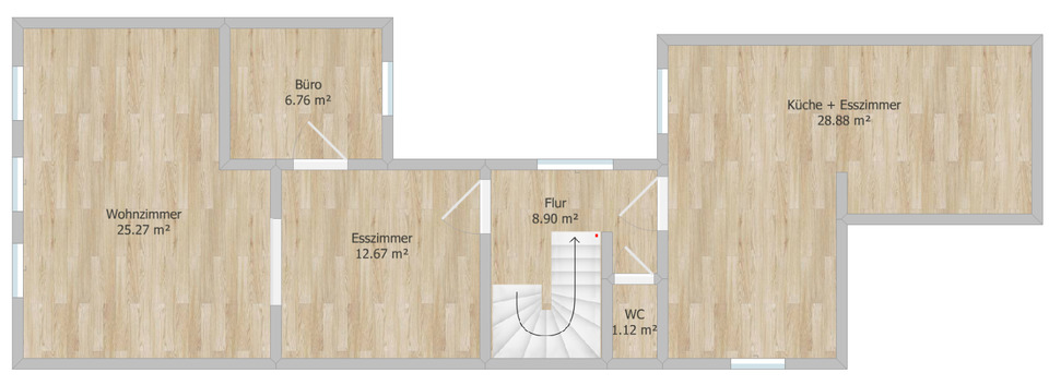 Etagenwohnung Bad Hönningen - 5.5 Zimmer, 150 m&sup2;, 1.300&euro; | Angebot:25844340