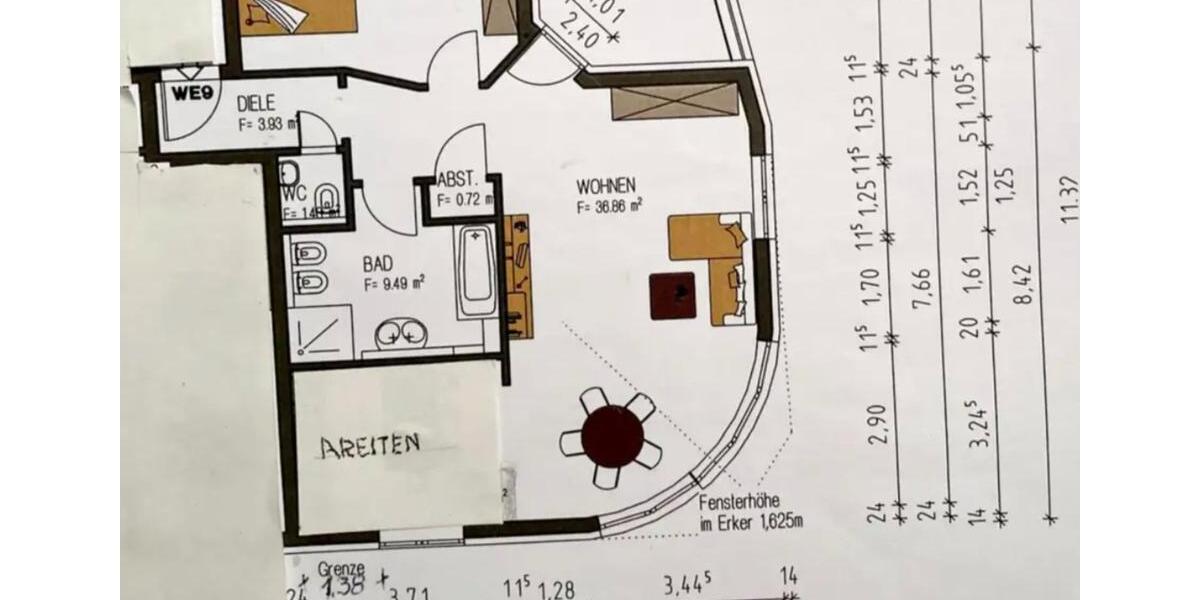 Etagenwohnung Bad Neuenahr-Ahrweiler Ahrweiler - 3 Zimmer, 80 m&sup2;, 960&euro; | Angebot:25722628