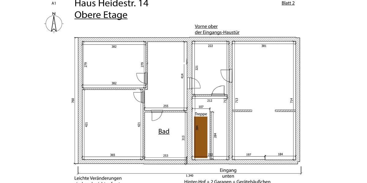 Etagenwohnung Dierdorf - 3 Zimmer, 78 m&sup2;, 840&euro; | Angebot:22509047