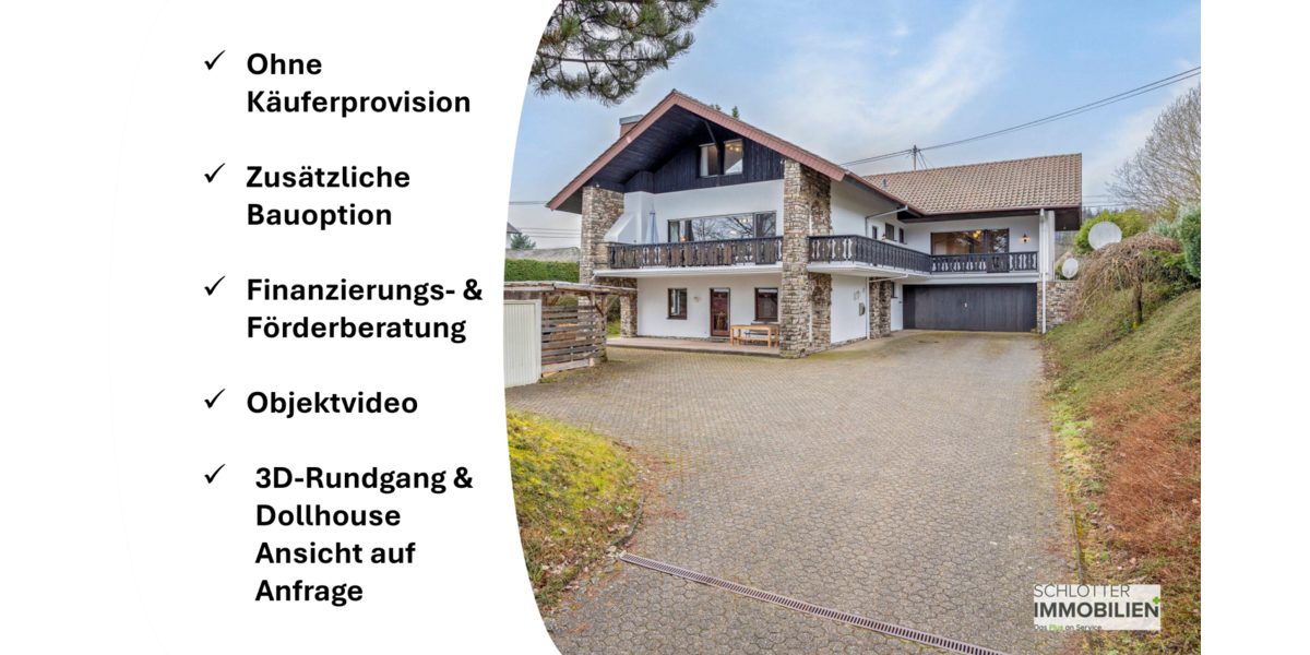 Repräsentatives Einfamilienhaus mit großem Garten - Bauernhaus, Landhaus Ransbach-Baumbach Baumbach | Angebot:16961560
