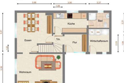 Haus Mayen - 4 Zimmer, 100 m&sup2;, 178.500&euro; | Angebot:23671666