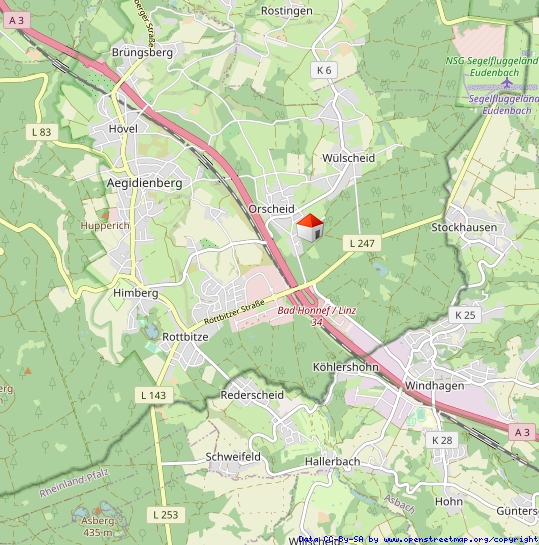 Großzügig Wohnen mit Weitblick und direkter Waldlage - Einfamilienhaus Bad Honnef Orscheid | Angebot:24315207