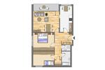 Etagenwohnung Koblenz Karthause - 3 Zimmer, 82 m&sup2;, 859&euro; | Angebot:26496057