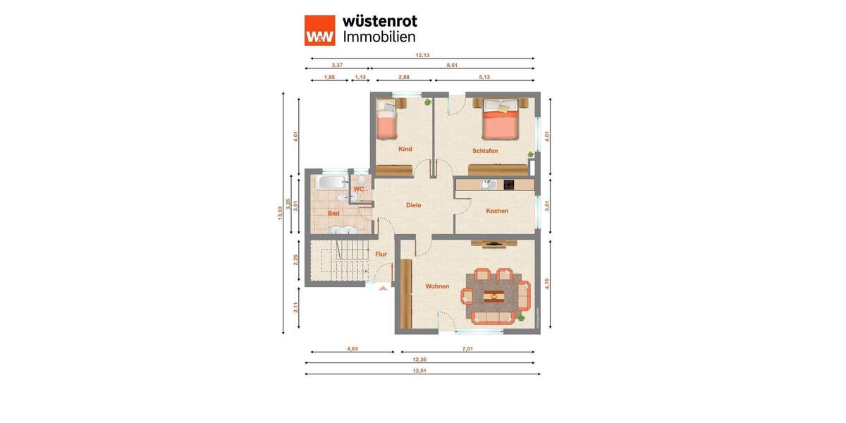 Mehrfamilienhaus, Wohnhaus Neuwied / Niederbieber Niederbieber - 7 Zimmer, 210 m&sup2;, 398.000&euro; | Angebot:25668591