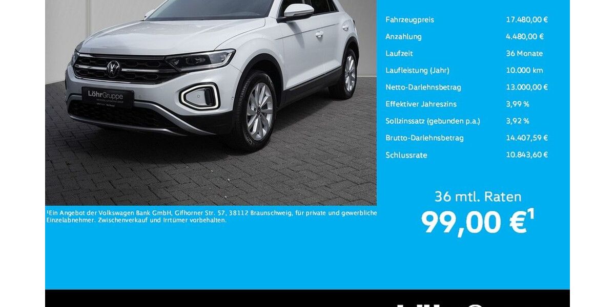 VW T-Roc 96.290 km 17.480 &euro; Koblenz 56076