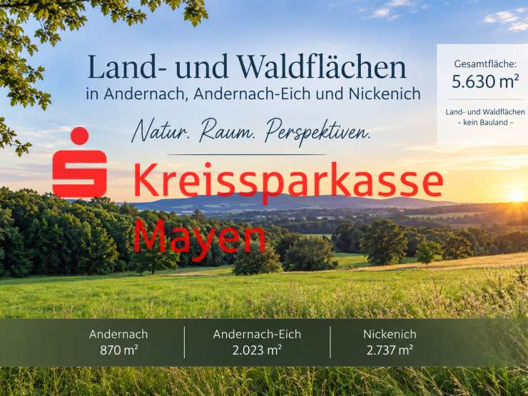 Grundstück Andernach - 8.445&euro; | Angebot:27102020