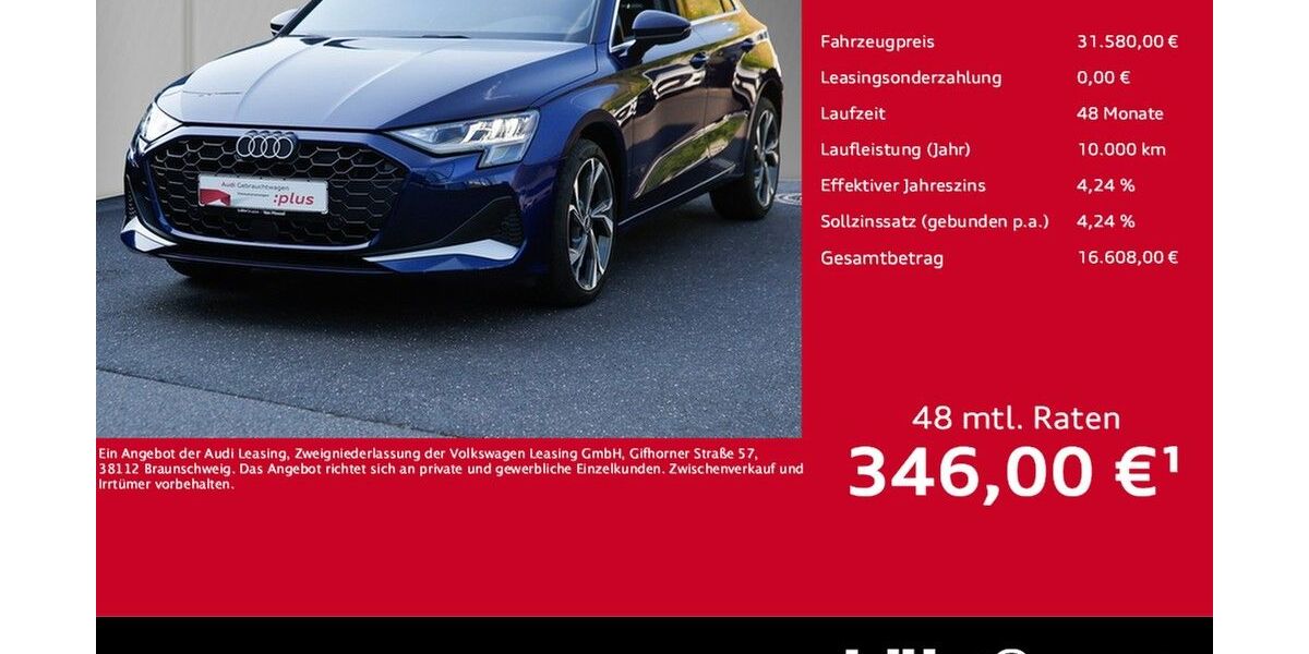 Audi A3 11.455 km 30.980 &euro; Koblenz 56070